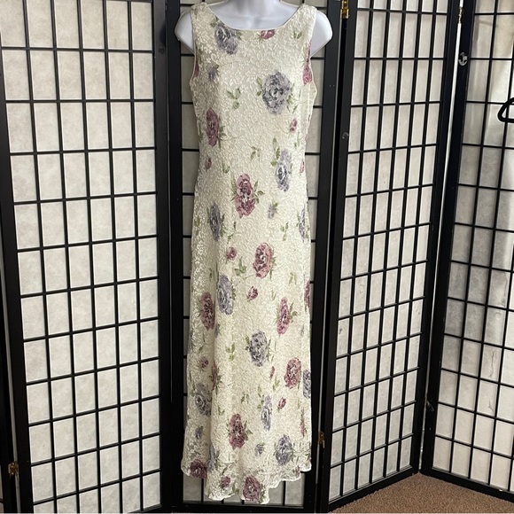 SHARADE ladies lace dress size 8 - Picture 1 of 9